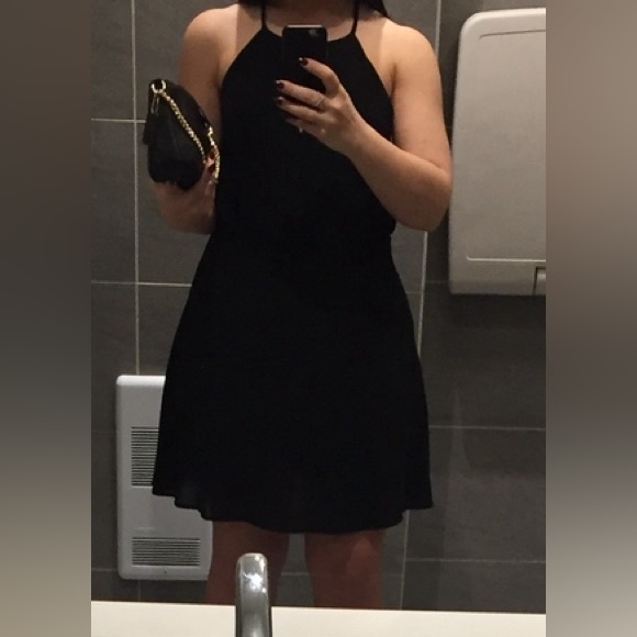 Chelsea Women’s Black Mini Dress - Picture 4 of 8